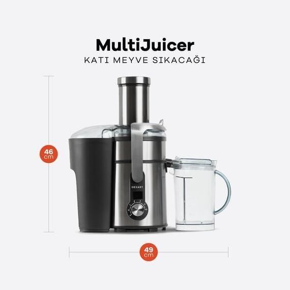 Dexart MultiJuicer Whole Fruit Vegetable Katı Meyve Sebze Sıkacağı