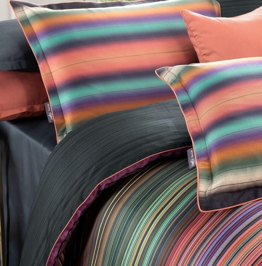 Sarev Brandon Saten Nevresim Takımı Tek Kişilik  2 Yastık