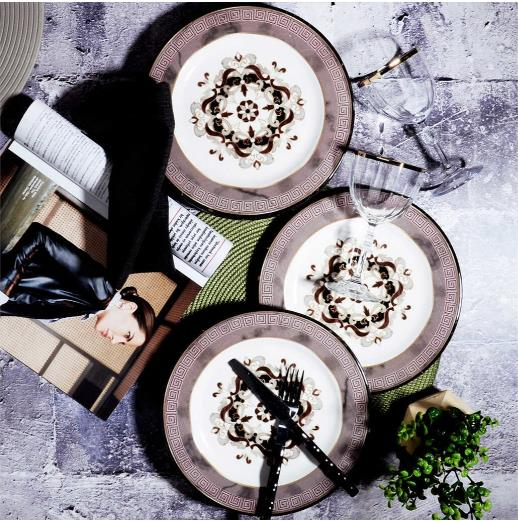 Kosova Srv-0005 Yuvarlak Servis Tabak 26 Cm Arcila