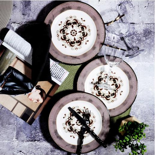 Kosova Srv-0005 Yuvarlak Servis Tabak 26 Cm Arcila