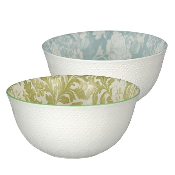 Lucky Art Aurea 2Li Seramik Kase Set 25Cm