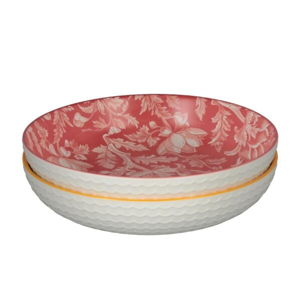 Lucky Art Aurea 2Li Seramik Derin Tabak Set 22Cm