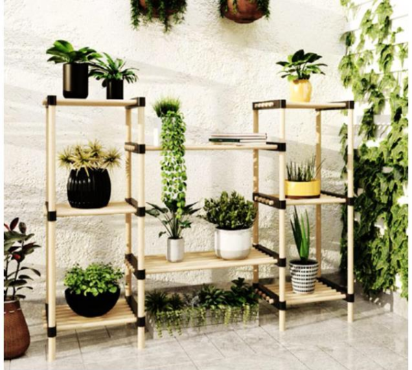 Kosova 8165 Ahşap 8'li Raf