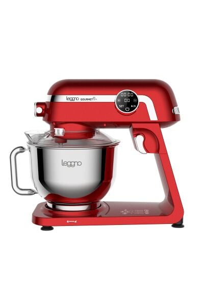 Leggno SM1527MRD Gourmet Pro Stand Mikser Kırmızı