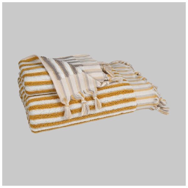 Sarev Asterıa 45x90 Havlu Sarı Bej