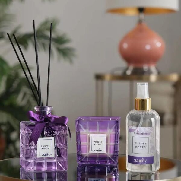 Sarev Purple Roses Reed Diffuser