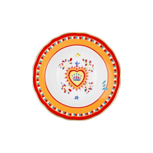 Baci Milano Mamma Mia Kalp Desenli Tabak 22 Cm