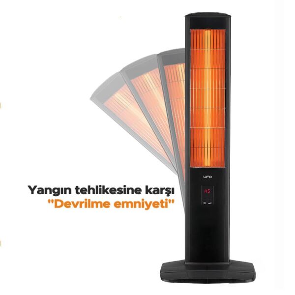Ufo Micatronic 23/Uk 2300 W Uzaktan Kumandalı Infrared Isıtıcı