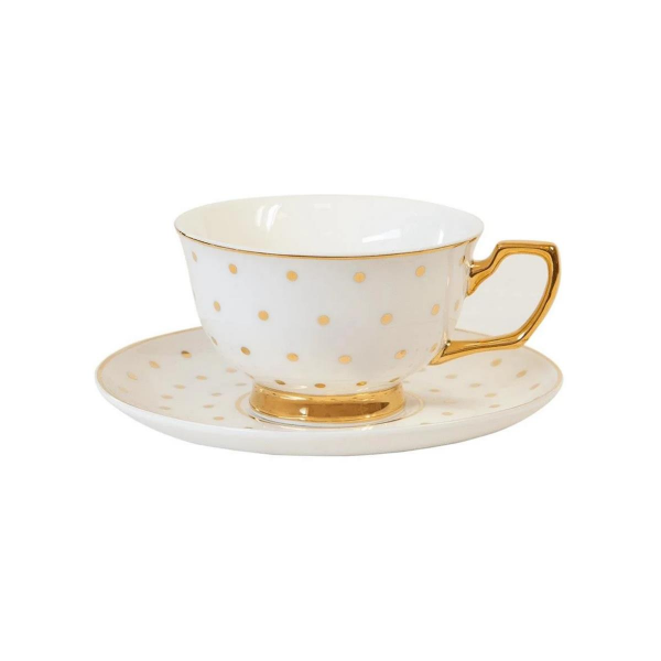 Cristina Re Teacup Polka Gold