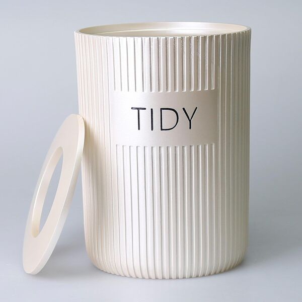 Selim Dekor Grooved Banyo Seti İnci