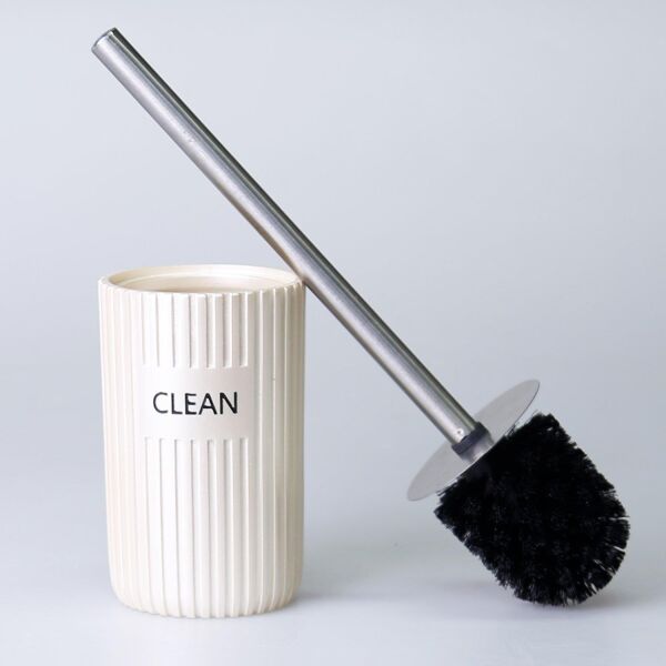 Selim Dekor Grooved Banyo Seti İnci