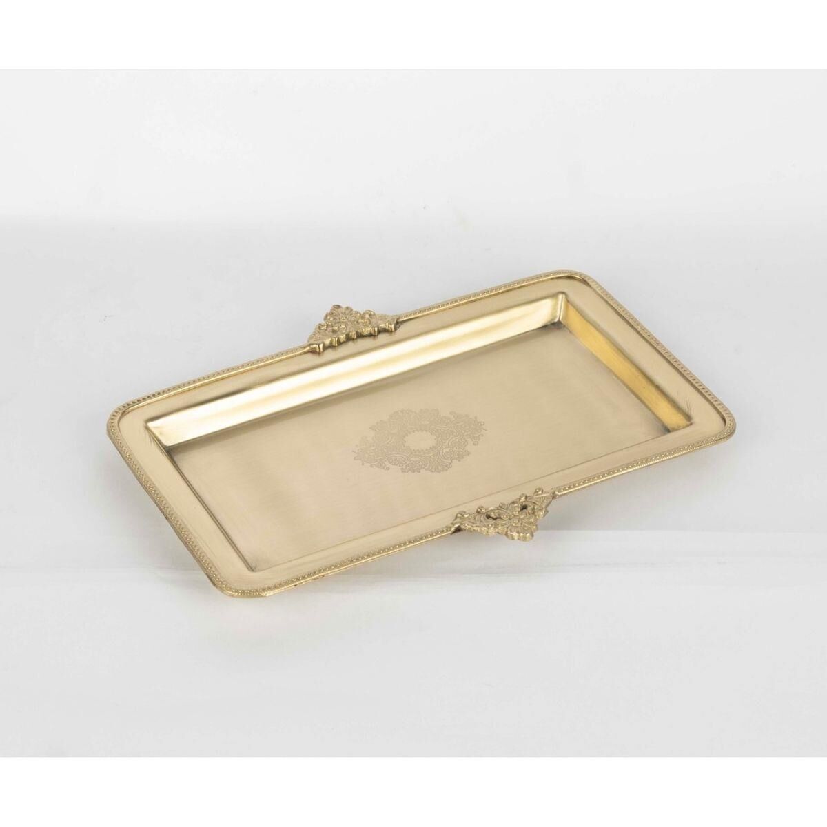 Mikasa Moor Pirinç İşlemeli Dkdörtgn Tepsi 25x18cm