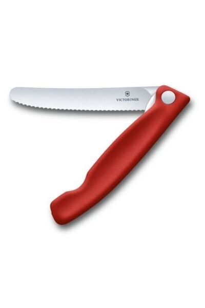 ​​​​​​​​​​​​​​​​​​​​​​​​​​​​​​​​Victorinox 6.7831.FB SwissClassic 11 cm Katlanabilir Domates Bıçak Kırmızı