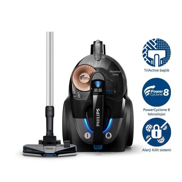 Philips XB7150/07 Maraton Torbasız
Elk.Süpürge