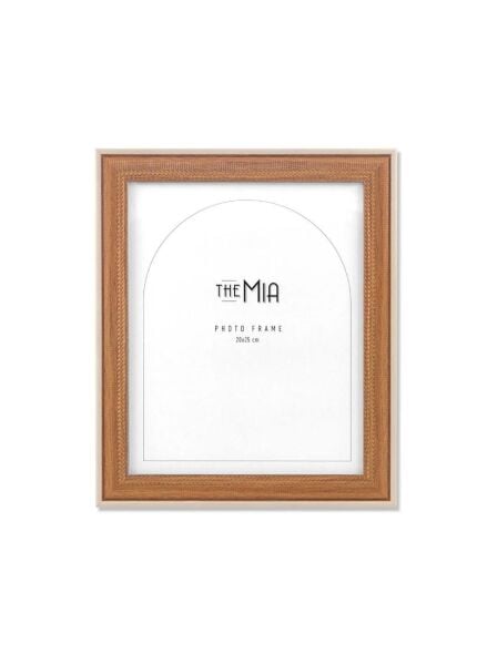 The Mia Retrato Fotoğraf Çerçevesi Krem 25x20 cm