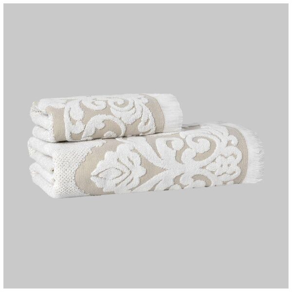 Sarev Tomris 50*90 Havlu Ekru