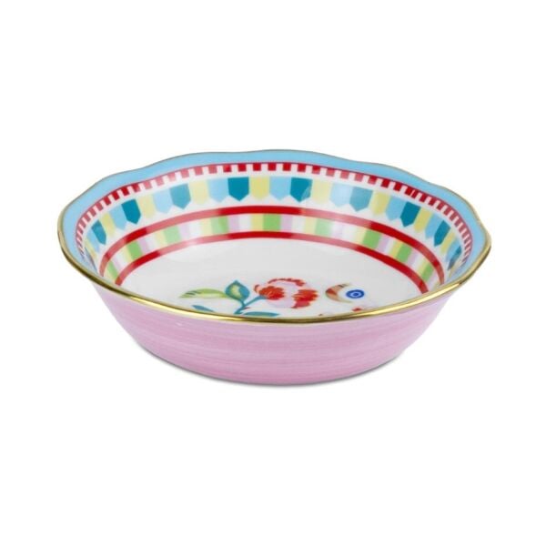 Baci Milano Mamma Mia Pembe Desenli Kase 18 cm x 6,5 cm