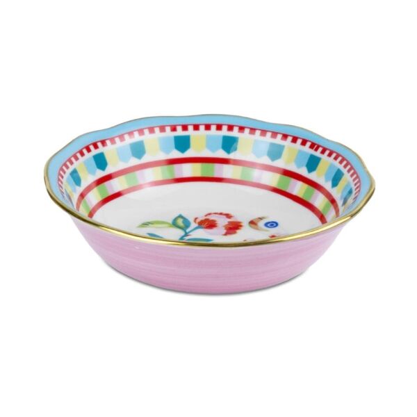 Baci Milano Mamma Mia Pembe Desenli Kase 18 cm x 6,5 cm