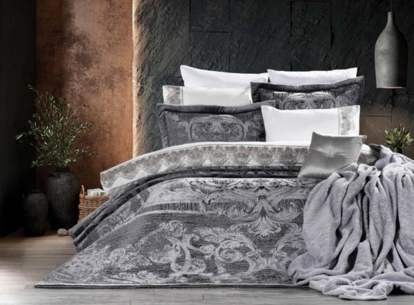 Zebra Casa Nora 3'lü Set Gri