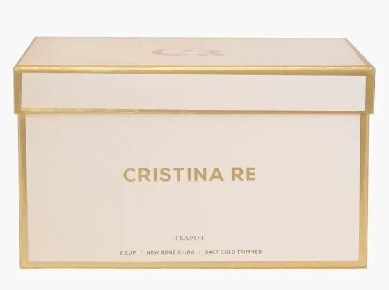 Cristina Re Fildişi Sütlük&Şekerlik Seti