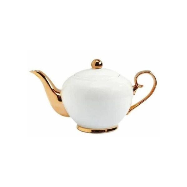 Cristina ReDemlik Beyaz&Gold 4 Fincanlık