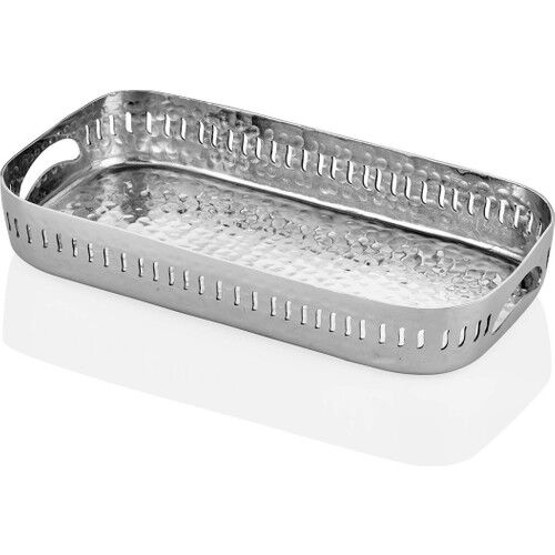 The Mia Sehpa Dekoru Nikel Tepsi