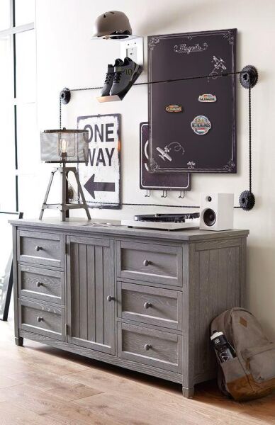 The Mia Magnet Panosu Siyah 70x50 cm