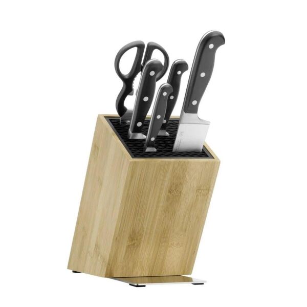 Wmf Spitzenklasse Plus Flextex Bıçak Blok Seti (4 Bıçak+1 Makas+Blok)