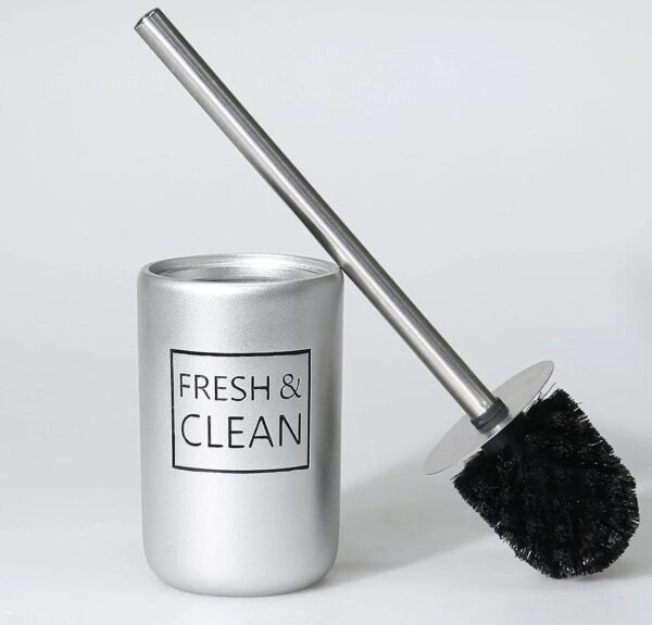 Selim Dekor Clemente Banyo Seti Gümüş