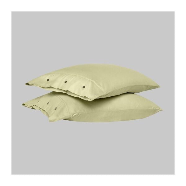 Sarev Monochrome Saten Yastık Kılıf Lemon Cream