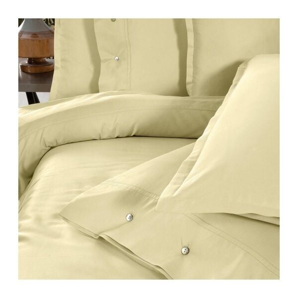 Sarev Monochrome Saten Yastık Kılıf Lemon Cream