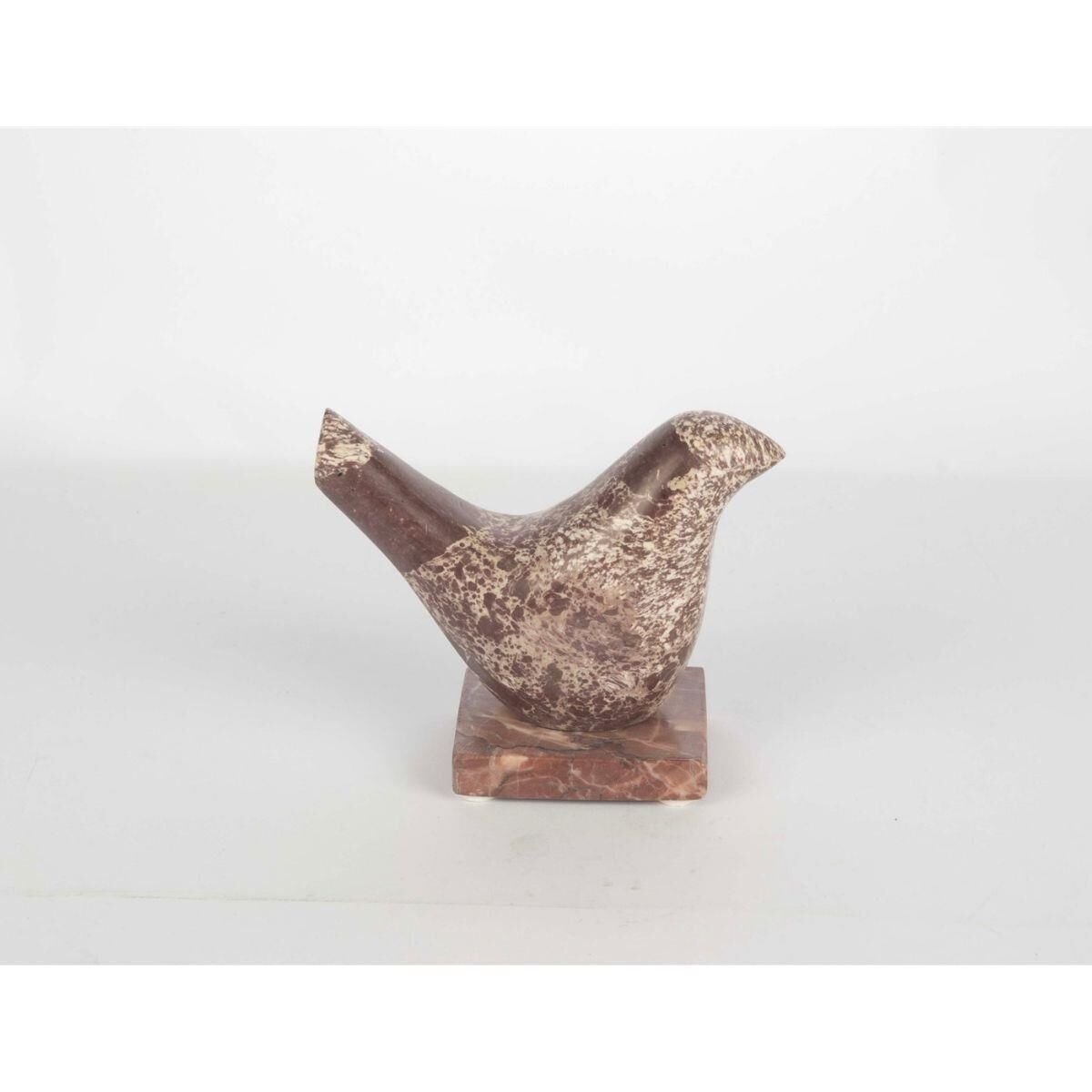 Mikasa Moor Bordo Mermer Kuş Dekor 14x12cm