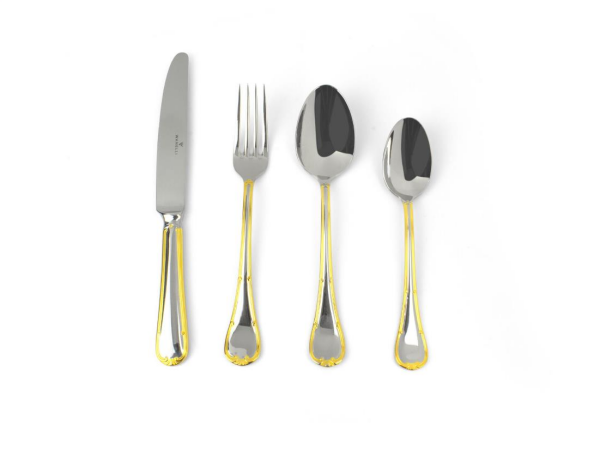 Wanelli Hr5534 Altın 84 Parça Çatal Kaşık Bıçak Takımı