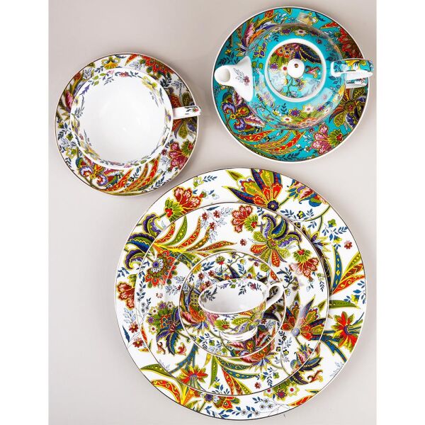 Lucky Art  Art Yvette 6 lı Servis Tabağı 20 cm