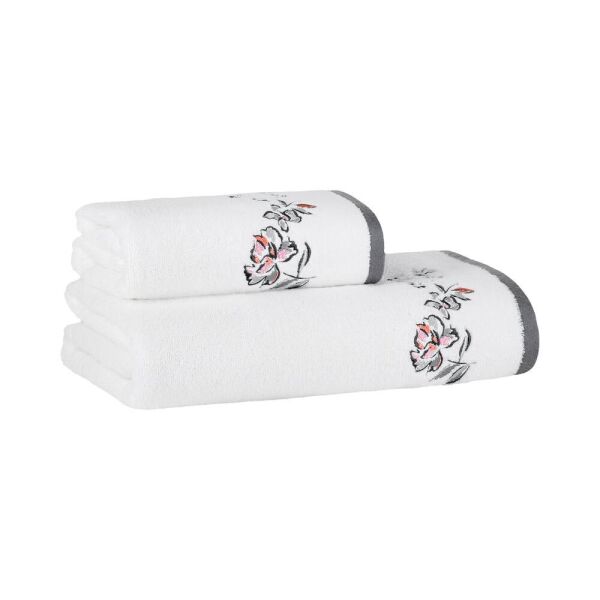 Sarev Fıora 30x50 Havlu Gri