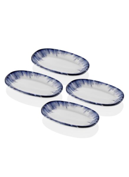 The Mia Gisou Oval Servis 15 cm 4'lü Set