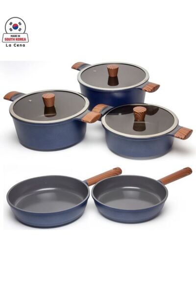 La Cena 8 Parça Set Lacivert