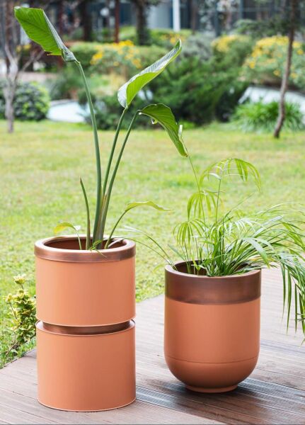 The Mia Suelo Vazo & Saksı Terracota 40x50 cm