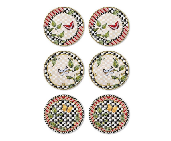 The Mia Jardin Pasta Tabağı 6'lı Seti 19 cm