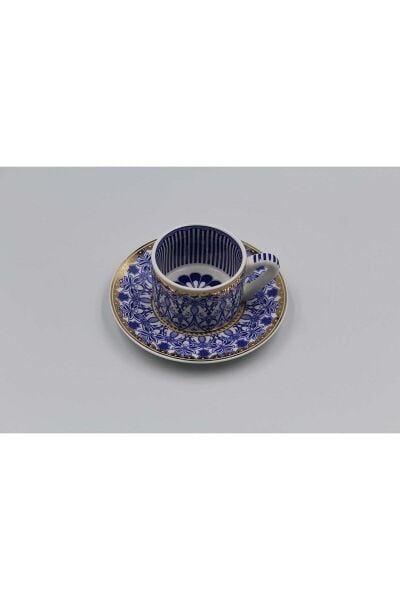 Kosova Fnc-08 Bone China 6'lı Fincan 90cc Çiçek Papatya