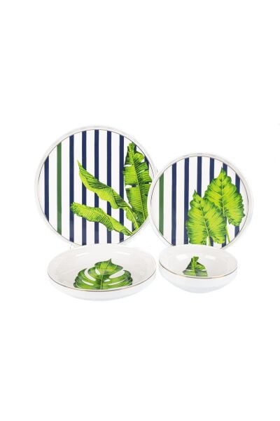 Mikasa Moor Jungle Modern 24 Parça Yemek Takımı