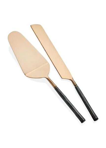 The Mia Dark Pasta Servis Takımı 2 Parça