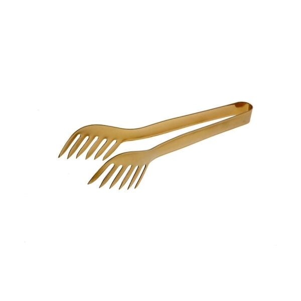 Jumbo Steel 3'lü Maşa Titanyum Mat Gold