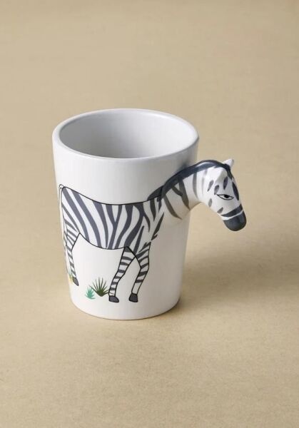 The Mia Zebra Kulplu Kupa 420 ml