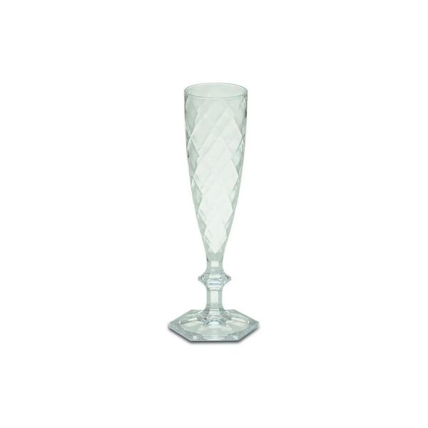 Baci Milano Cheers Flüt Şampanya Kadehi Akrilik-ŞeffaF