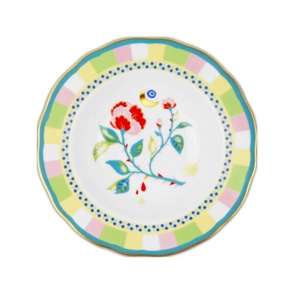 Baci Milano Mamma Mia Karanfil Desenli Tabak 22 Cm