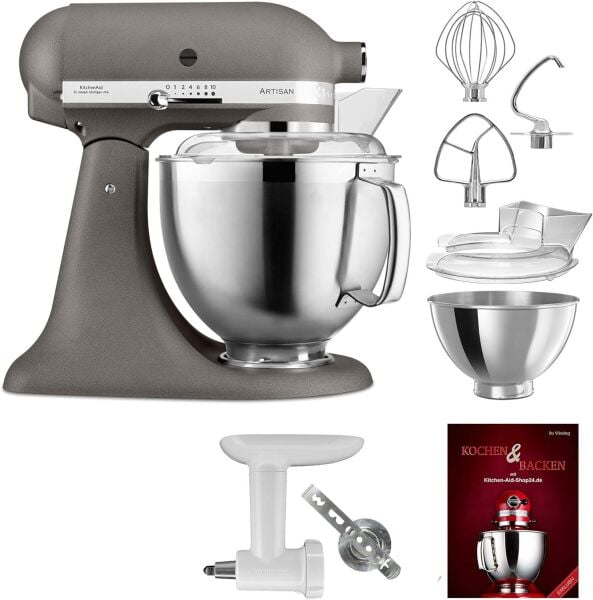 Kitchenaid Artisan 4,8 L Stand Mikser 5KSM185PS Imperial Grey- EGR