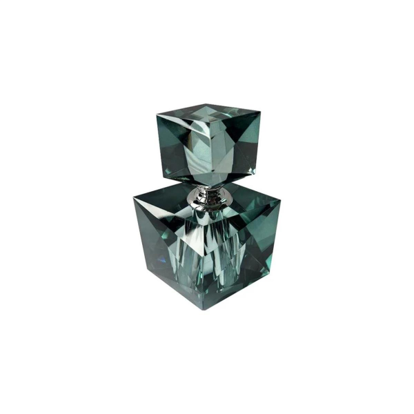 Lucky Art Kristal Yesıl Şişe 10x9x13 Cm