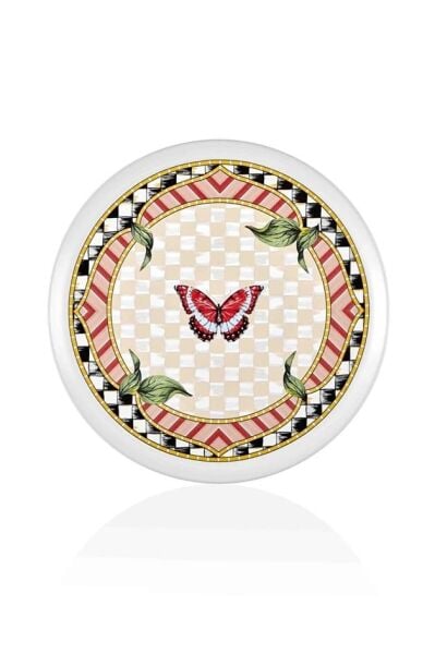 The Mia Jardin Pasta Tabağı 4'lı Seti 19 cm