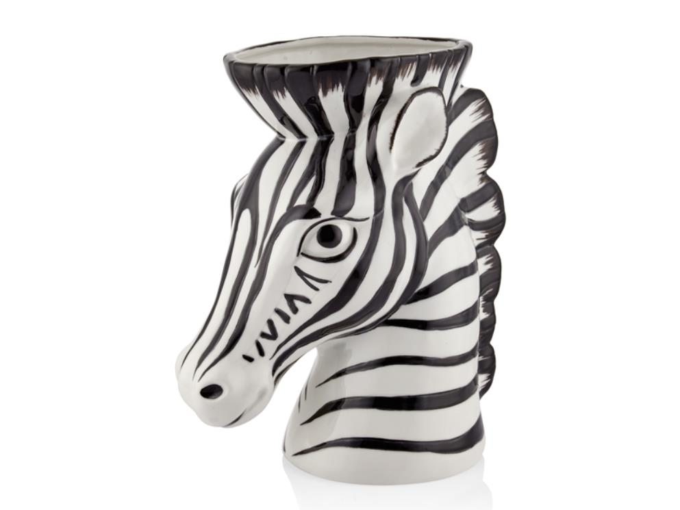 Lamedore Lou Zebra Dekoratif 28.3x16.6x33.5 Cm